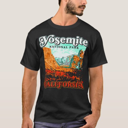 Yosemite National Park Valley California Artistic T_Shirt