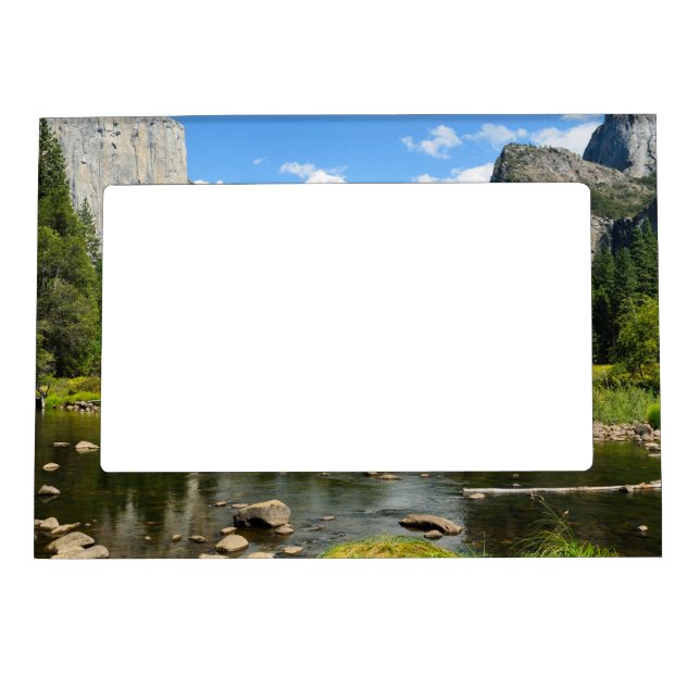 Yosemite National Park Valley View Magnetic Picture Frame (Front)