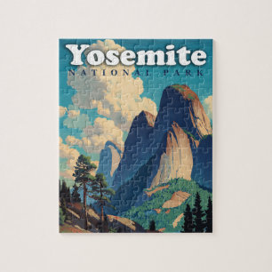 Yosemite National Park Vintage Jigsaw Puzzle