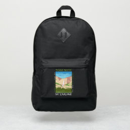 Yosemite National Park Waterfall Distressed Retro Port Authority&#174; Backpack