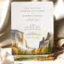 Yosemite National Park Wedding Watercolor Invitation