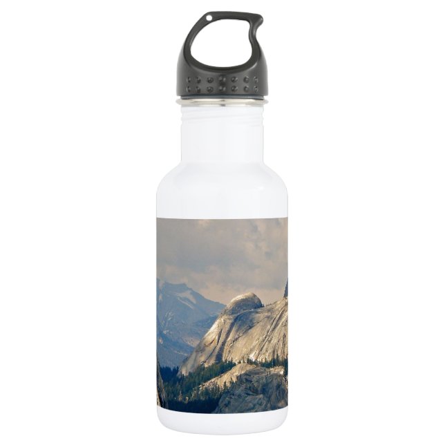 YOSEMITE NATIONAL PARK WITH TIOGA LAKE VIEW STAINLESS STEEL WATER BOTTLE (Front)