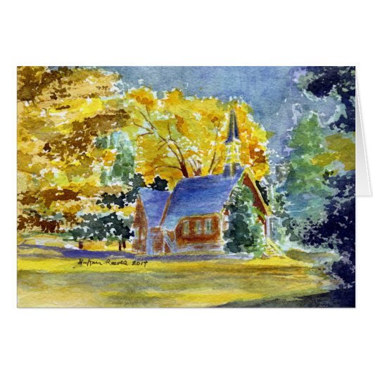 Yosemite National Park, Yosemite Chapel #3 (Front Horizontal)