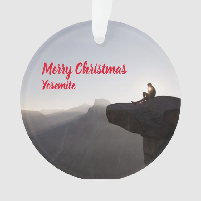 Yosemite Nat'l Park  Christmas Ornament (Front)