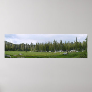 Yosemite Panorama Poster