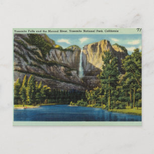 Yosemite Park Falls Postcard