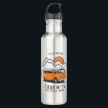 Yosemite Park Road Trip Stainless Steel Water Bottle<br><div class="desc">Get this Yosemite Park Road Trip printed on your next custom product! Yosemite Mugs - Yosemite Shirts - Yosemite Bags - Yosemite Water Bottles - Yosemite Hats - Yosemite Magnet</div>