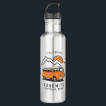 Yosemite Park Road Trip Stainless Steel Water Bottle<br><div class="desc">Get this Yosemite Park Road Trip printed on your next custom product! Yosemite Mugs - Yosemite Shirts - Yosemite Bags - Yosemite Water Bottles - Yosemite Hats - Yosemite Magnet</div>