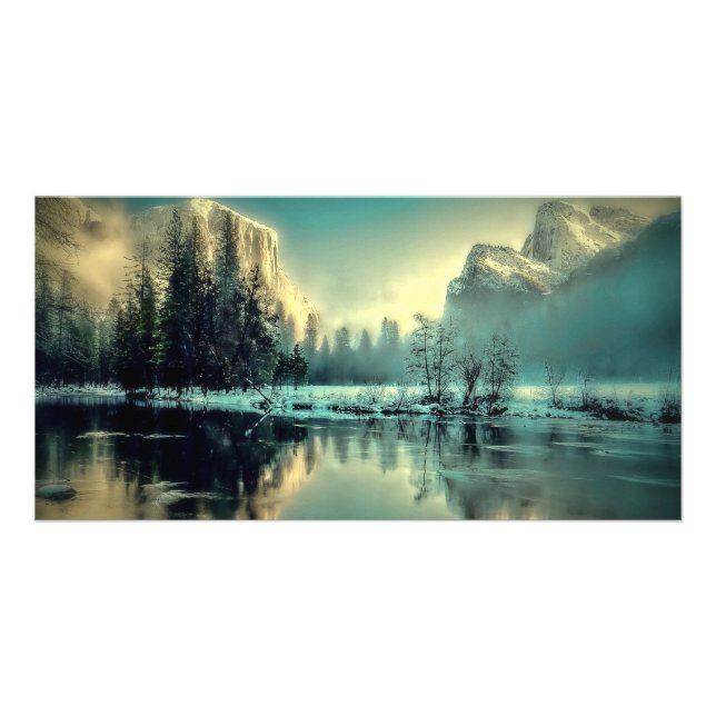 Yosemite Park Sunrise Card (Front)