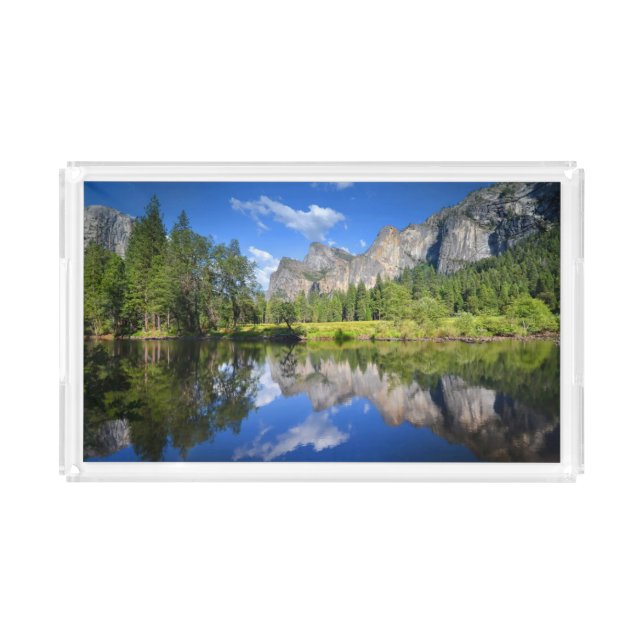 Yosemite Reflection Acrylic Tray (Front)