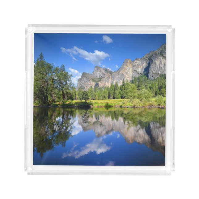 Yosemite Reflection Acrylic Tray (Front)