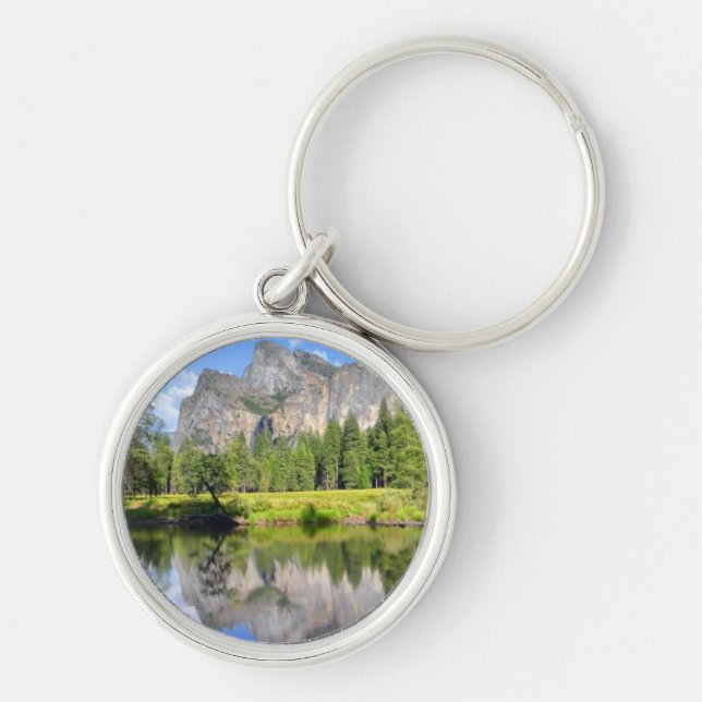 Yosemite Reflection Keychain (Front)