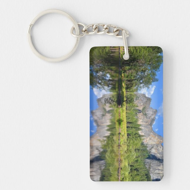 Yosemite Reflection Keychain (Front)