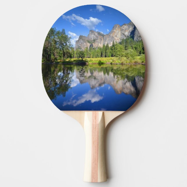 Yosemite Reflection Ping-Pong Paddle (Front)