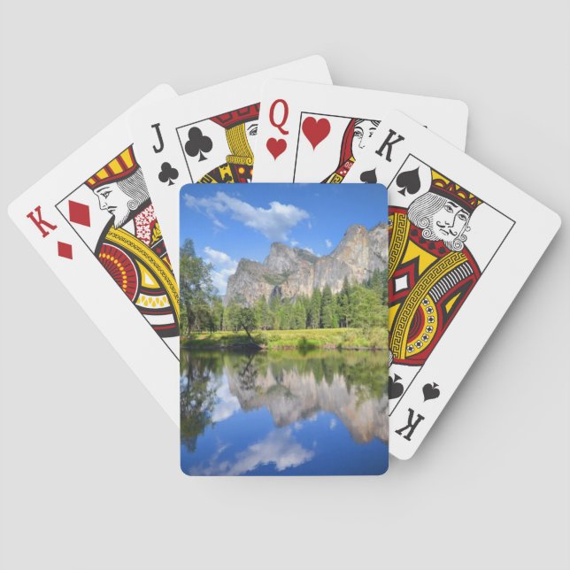 Yosemite Reflection Poker Cards (Back)