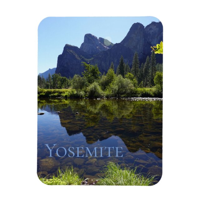 Yosemite Reflections Designer Magnet (Vertical)