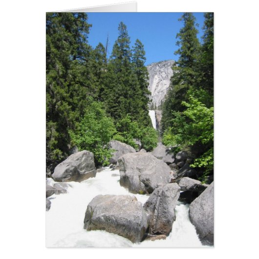 yosemite river rocks cards (Front)