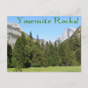 Yosemite Rocks! Postcard