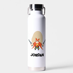 Yosemite Sam Back Off Add Your Name Water Bottle