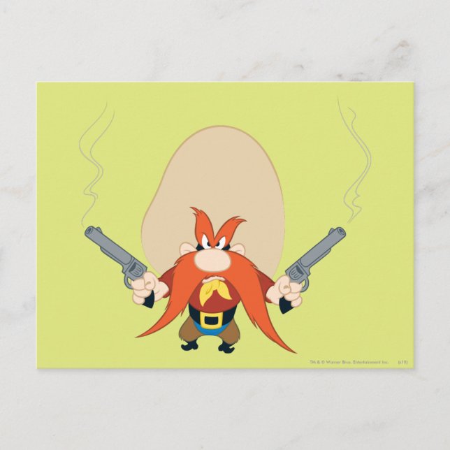 Yosemite Sam Back Off Postcard (Front)