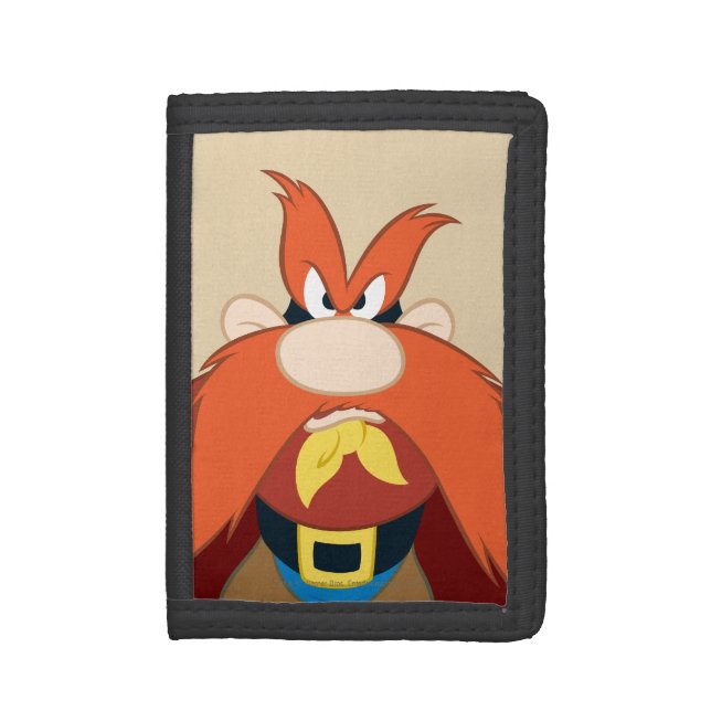 Yosemite Sam Back Off Tri-fold Wallet (Front Vertical)