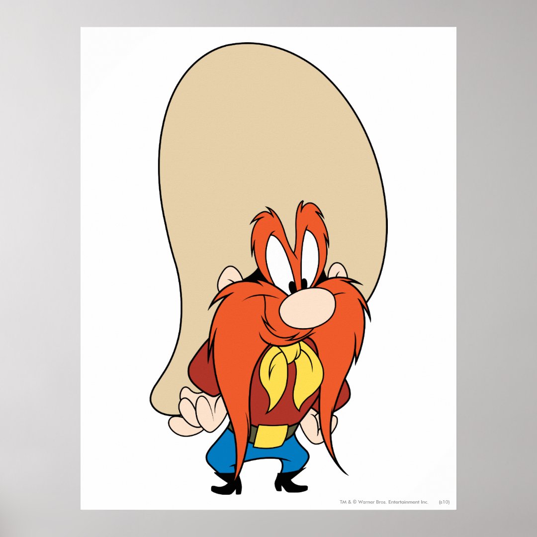 Yosemite Sam Hands on Hips Poster | Zazzle