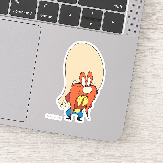 Yosemite Sam Hands on Hips Sticker (Detail)