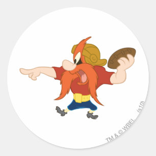 Yosemite Sam HIKE!!! Classic Round Sticker