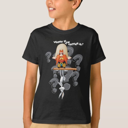 Yosemite Sam Looking For Critter BUGS BUNNY T_Shirt