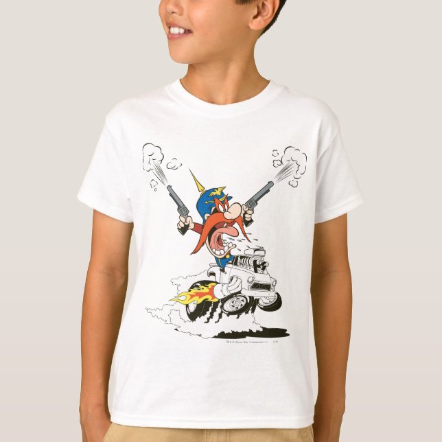 Yosemite Sam Road Rage T-Shirt (Front)
