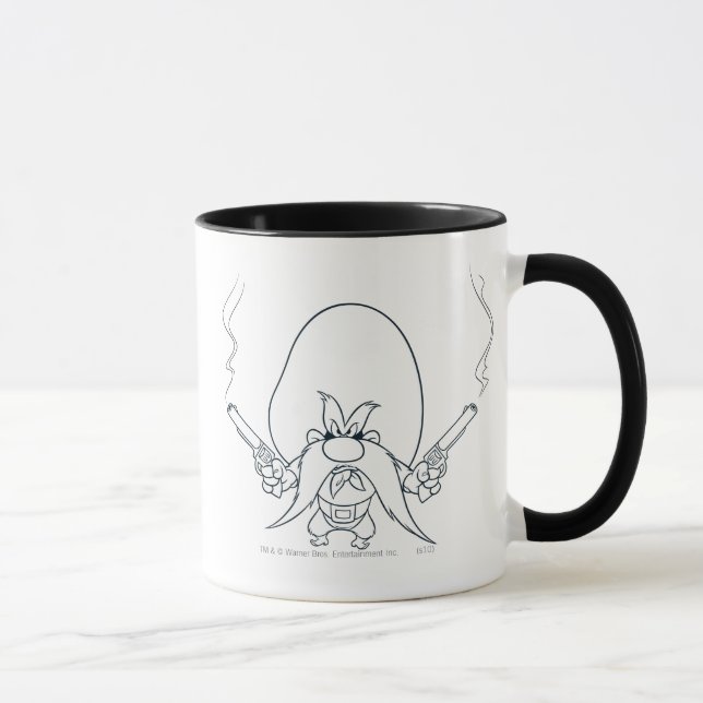 Yosemite Sam Smoking Guns Mug (Right)