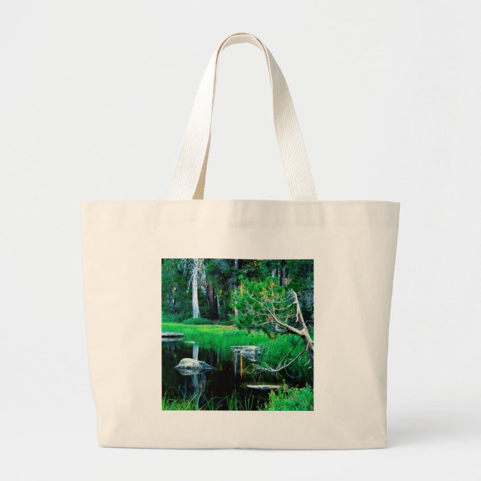 Yosemite Siesta Lake Park Canvas Bags