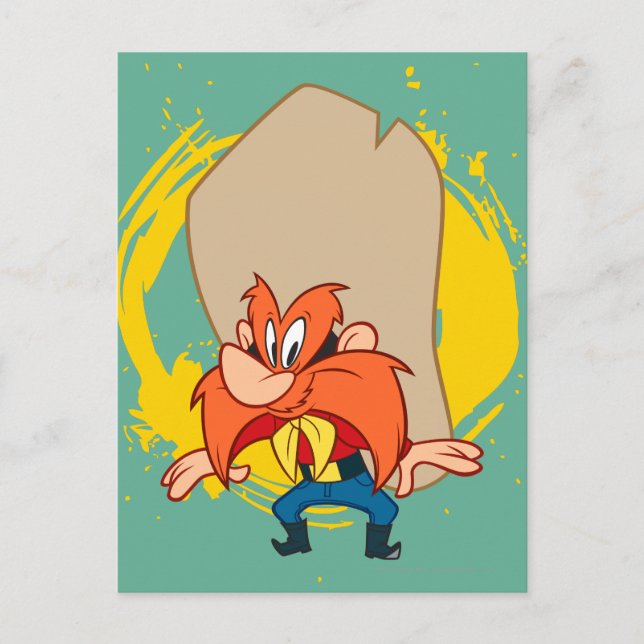 Yosemite Standing Postcard (Front)