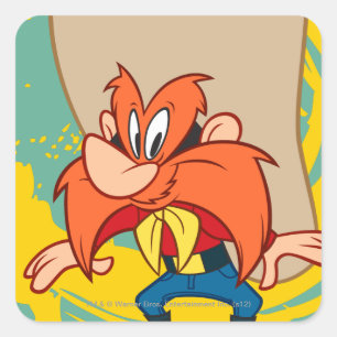 Yosemite Standing Square Sticker