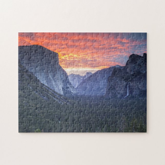 Yosemite Tunnel View Jigsaw Puzzle (Horizontal)