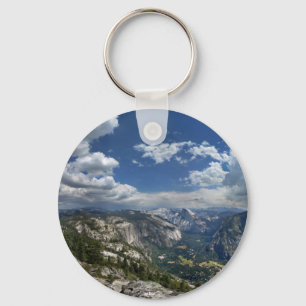 Yosemite Valley and Half Dome from Eagle Peak Keychain