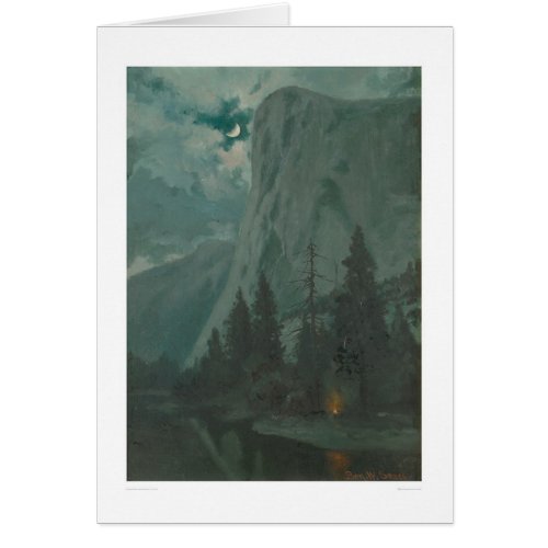 Yosemite Valley by moonlight Calif 1215