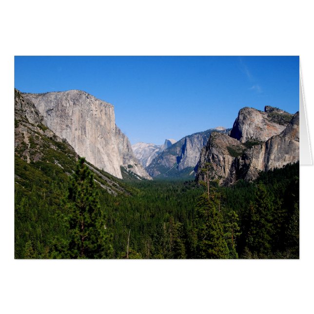 Yosemite Valley, California Cards (Front Horizontal)