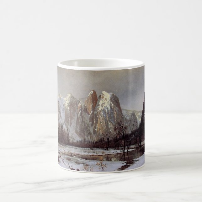 Yosemite Valley, California (Cathedral Rock) Coffee Mug (Center)
