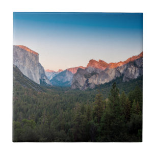 Yosemite Valley, California Ceramic Tile