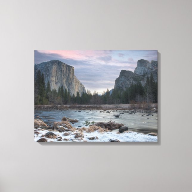 Yosemite Valley Canvas Print (Front)