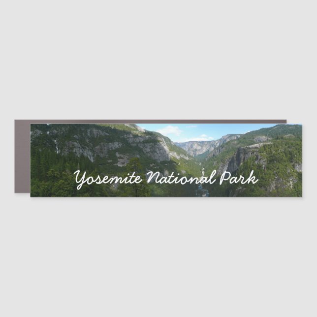 Yosemite Valley Car Magnet (Front)