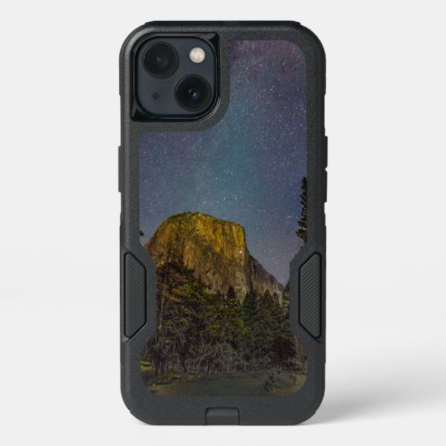 Yosemite Valley El Capitan night sky Otterbox iPhone Case (Back)