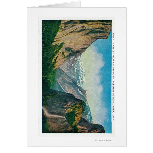 Yosemite Valley from Artist's Point (Front)