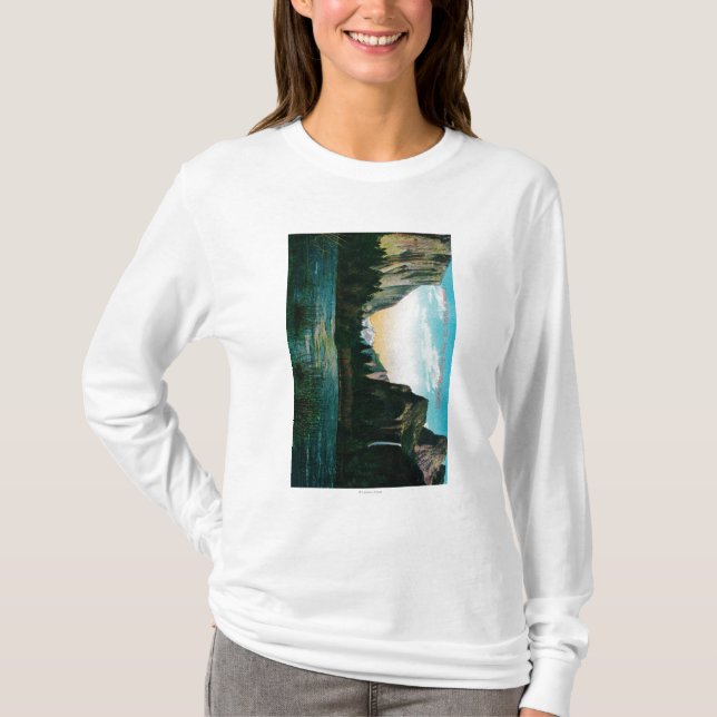 Yosemite Valley from Bridal Veil Meadow T-Shirt (Front)