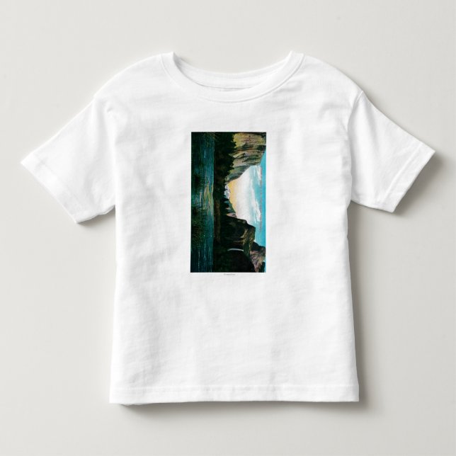 Yosemite Valley from Bridal Veil Meadow Toddler T-shirt (Front)