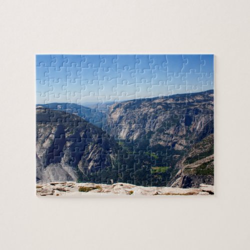 Yosemite Valley from Half Dome Jigsaw Puzzle
