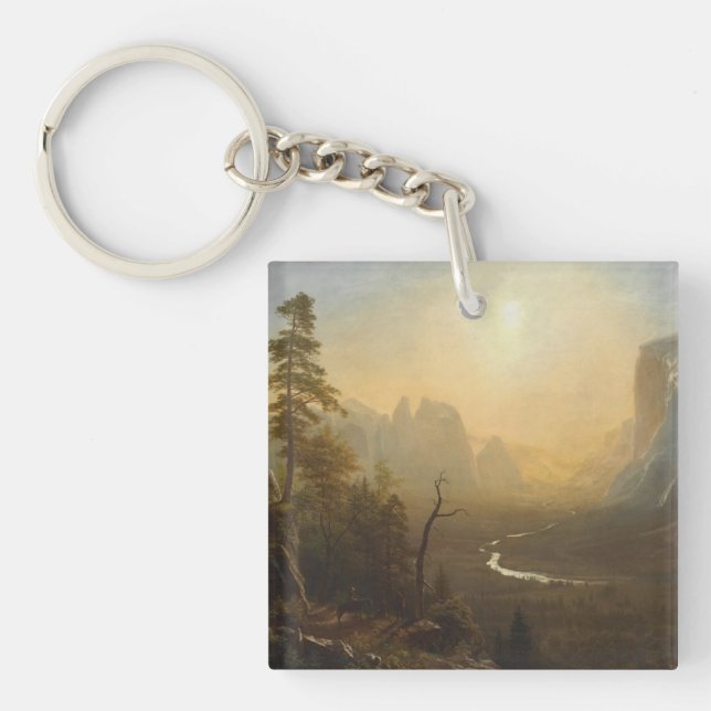 Yosemite Valley, Glacier Point Trail Keychain (Front)