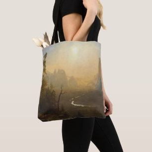 Yosemite Valley, Glacier Point Trail Tote Bag