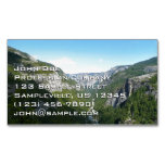 Yosemite Valley in Yosemite National Park Business Card Magnet